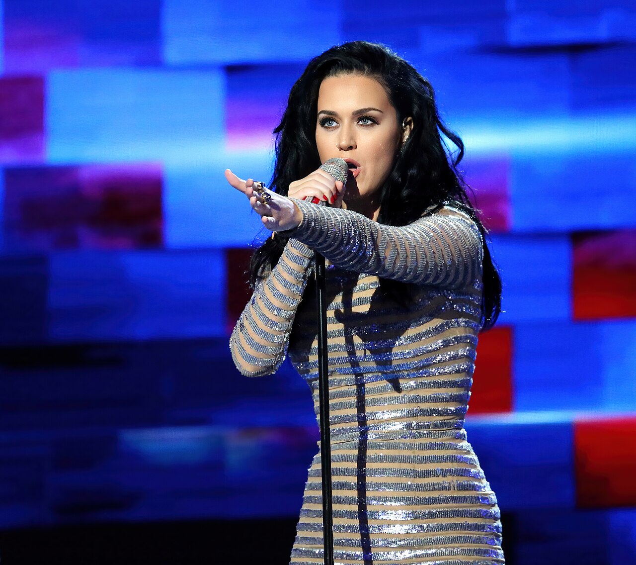 Katy Perry — Katy Perry DNC July 2016 (cropped3) restored