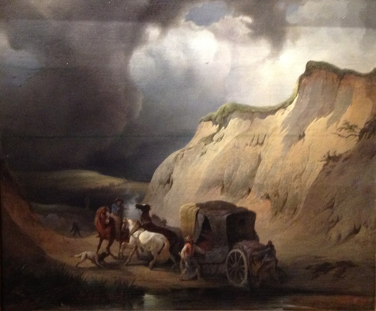 The Stagecoach — Spanish:  Asalto a la diligencia. Attack on the Stagecoachtitle QS:P1476,es: