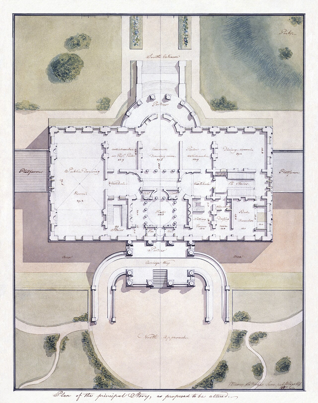 The White House — Latrobe White House cropa2