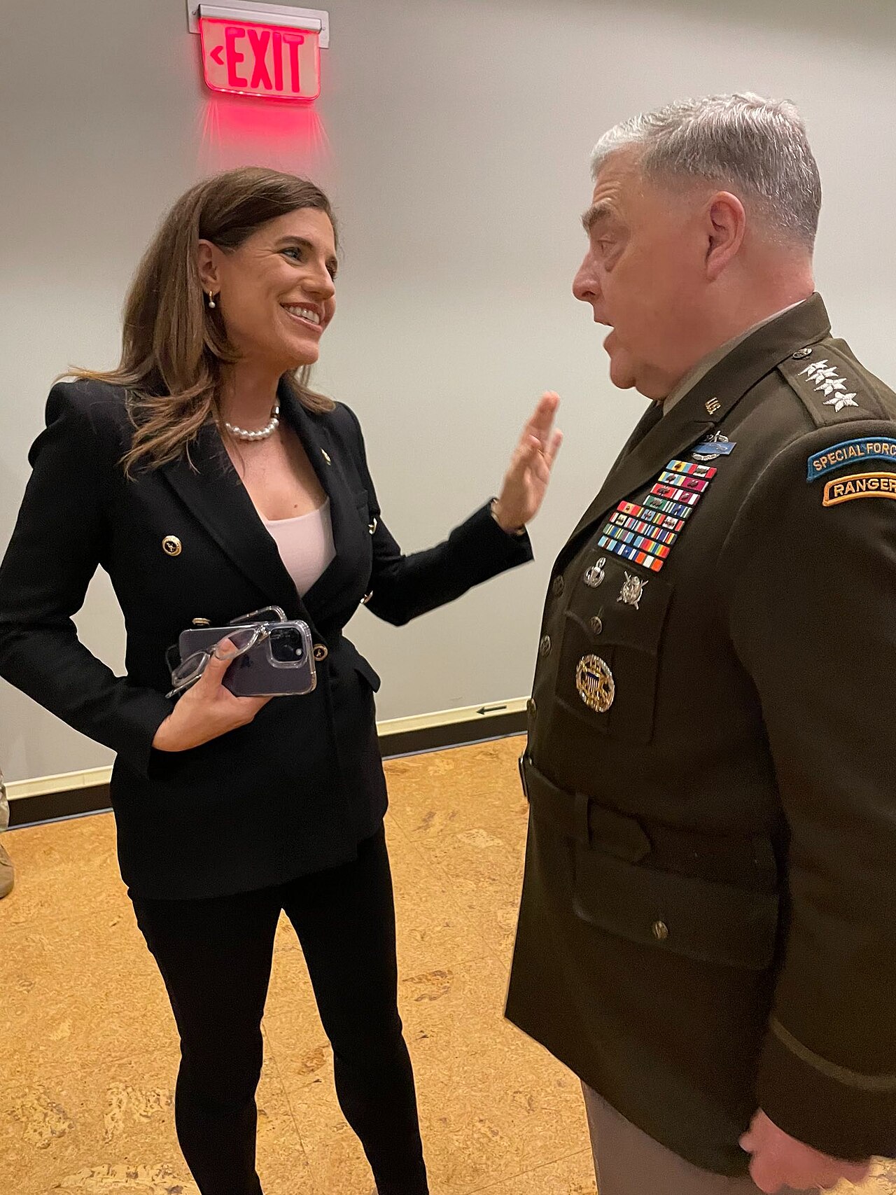 The South Carolina — Nancy Mace and Mark Milley, June 2023